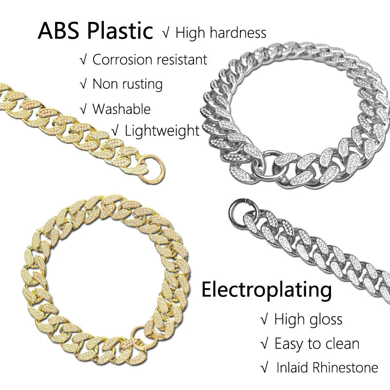 Dog Collar Diamond Inlay