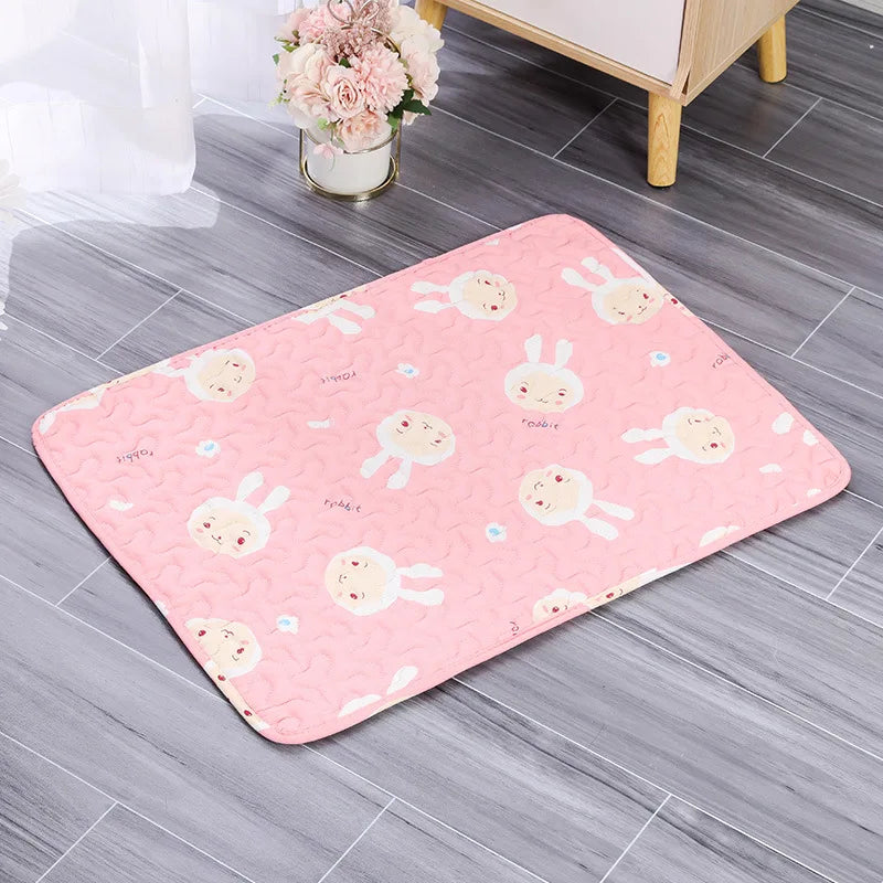 Pet Diaper Mat Washable Dog Training Pad For Home Use
