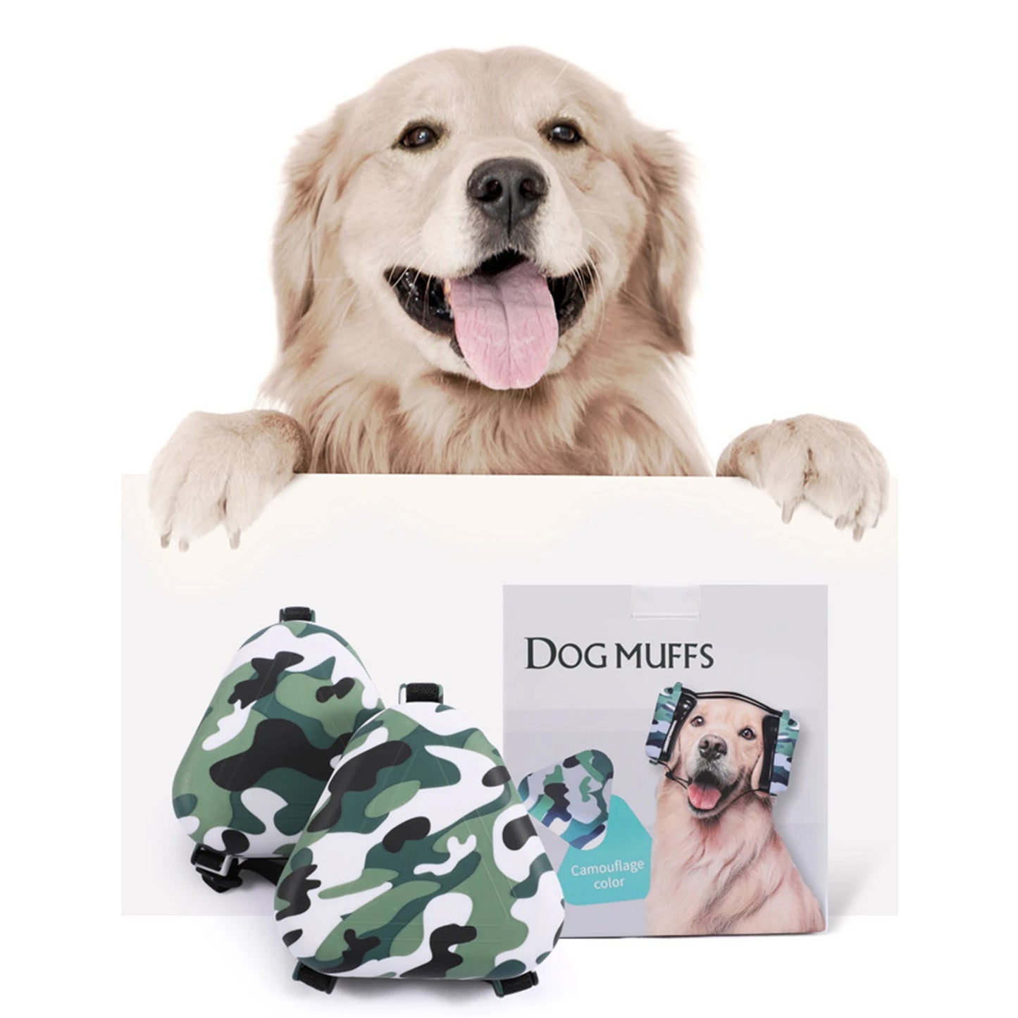 MOJOYCE Dog Ear Muffs Noise Canceling Hearing Protection for Pets
