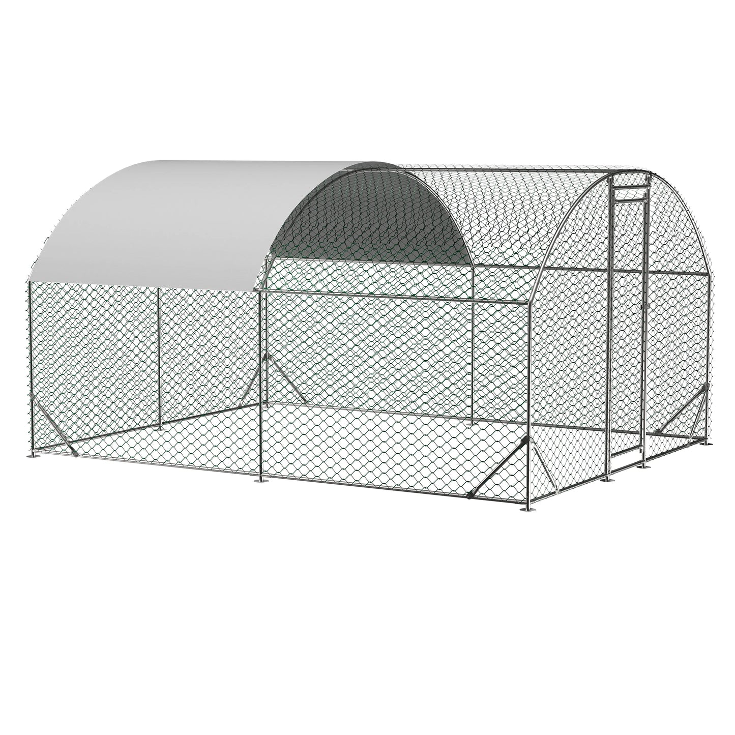 Chicken Coop Iron Walk In Hen House Waterproof UV Cover