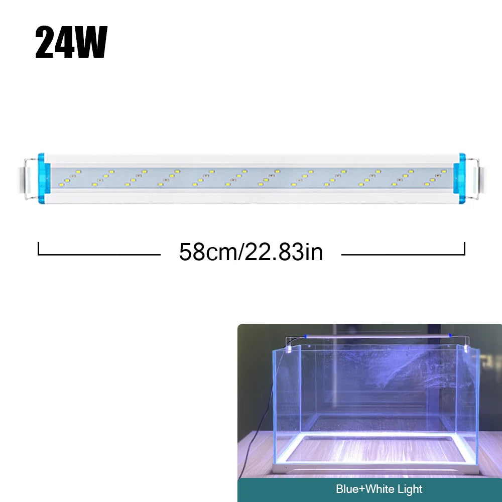 LED Aquarium Light Super Bright for Aquatic Plants and Fish Tanks