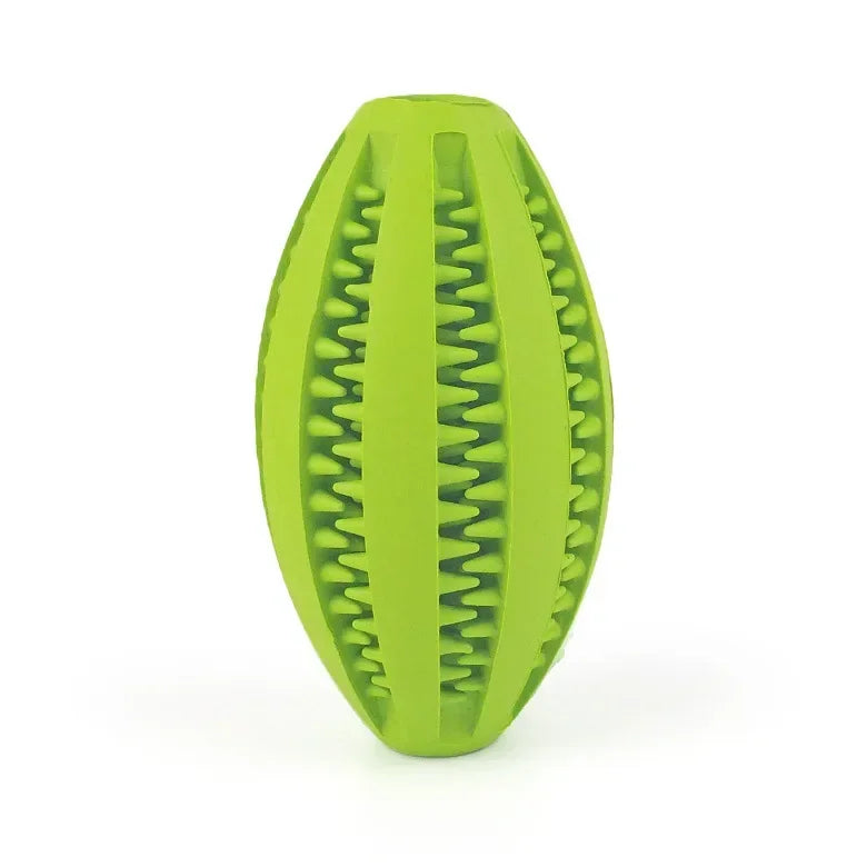 Dog Chew Ball Natural Rubber Teeth Cleaning Toy