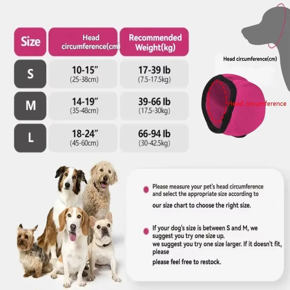 Dog Ear Covers Noise Reduction Earmuffs For Pets Durable