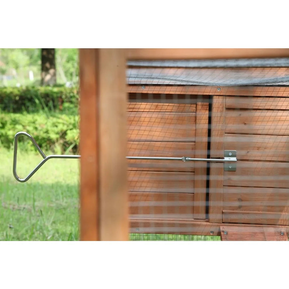 Chicken Coop Outdoor Poultry House Waterproof Roof