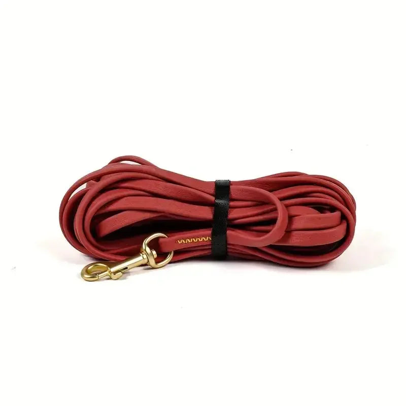 Dog Leash Waterproof Easy-Clean PVC Training Rope For All Breeds
