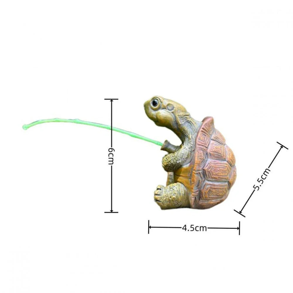 Turtle Aquarium Statue Resin Ornament For Home Fish Tank Decor