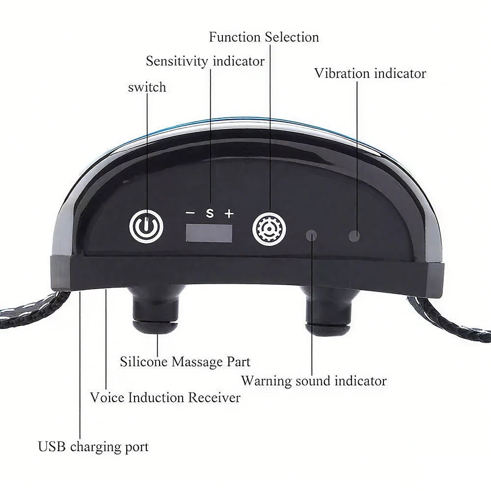 Dog Bark Collar Ultrasonic Vibration Stopper For Training