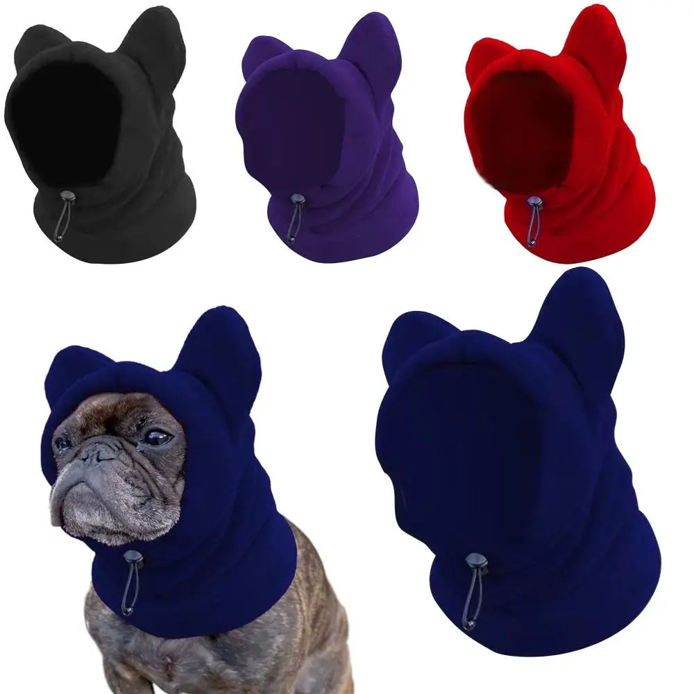 Dog Hat Fleece Bat Headwear For Pets Cozy Everyday Wear