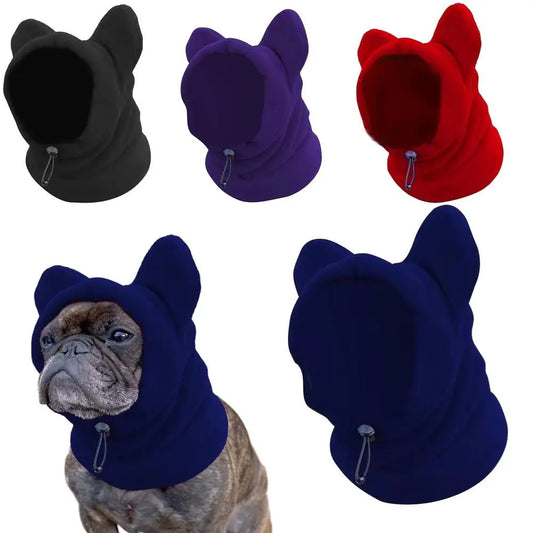Dog Hat Fleece Bat Headwear For Pets Cozy Everyday Wear