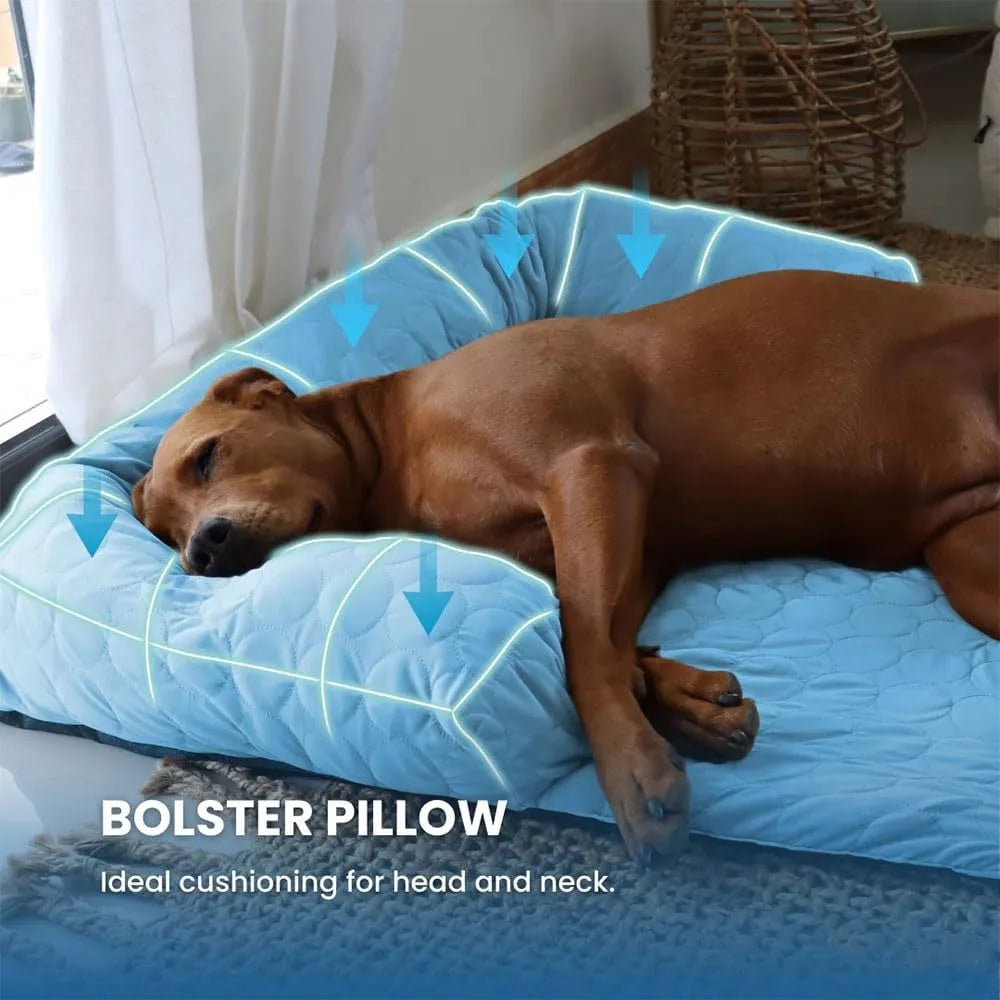 Dog Cooling Mattress With Ice Silk Surface For Pets