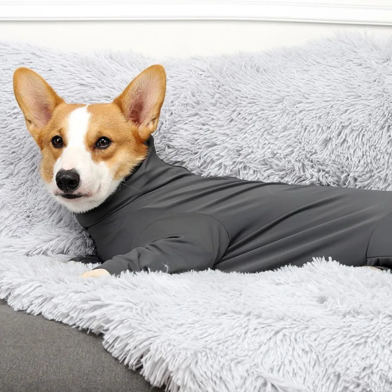 Dog Pajama Nylon Spandex Recovery Shirt For Four-Legged Pets