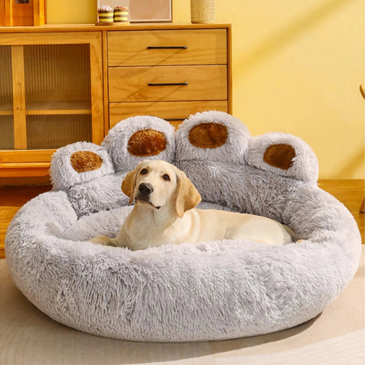 Dog Bed Winter Warm Sofa Style For Family Pets Premium