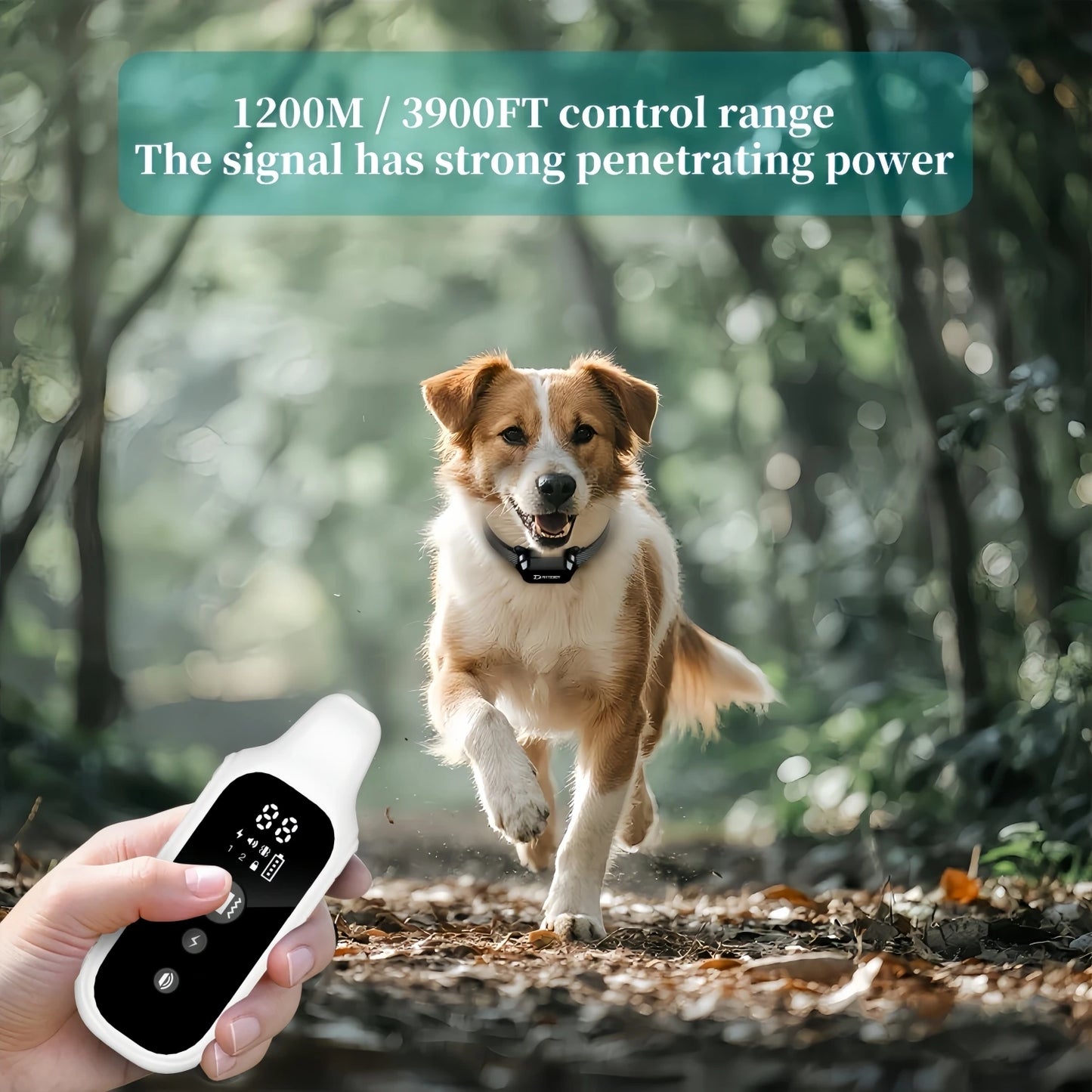 YHLC Dog Training Collar Waterproof LCD Remote Control