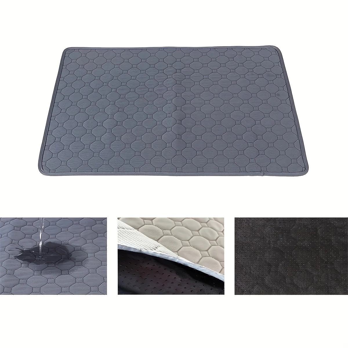 Winter Dog Pee Pad Travel Car Seat Mat Machine Washable