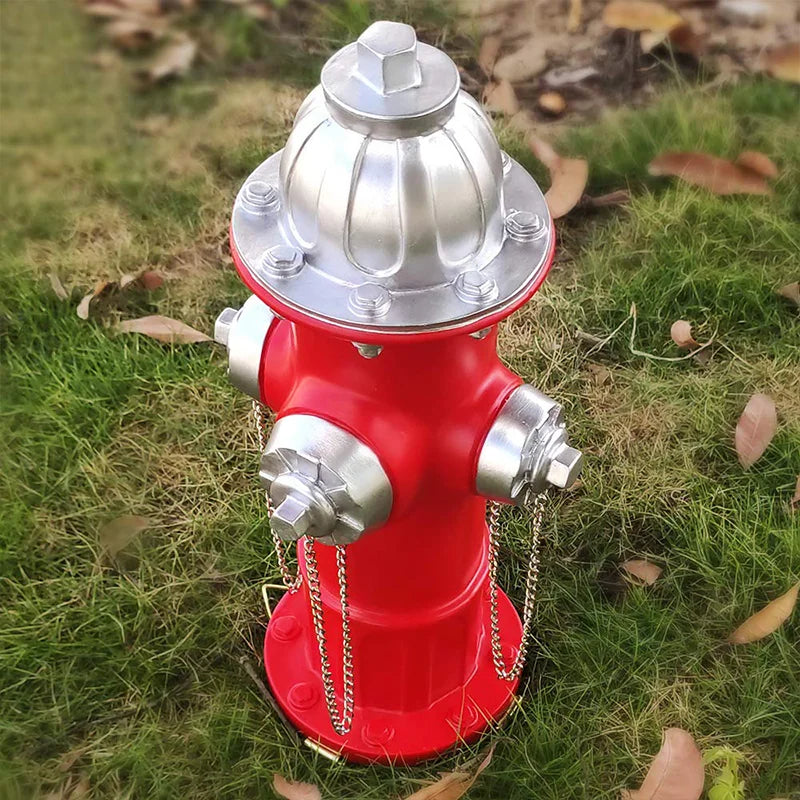 Hign-concerned Dog Fire Hydrant Urinal Column Garden Decor