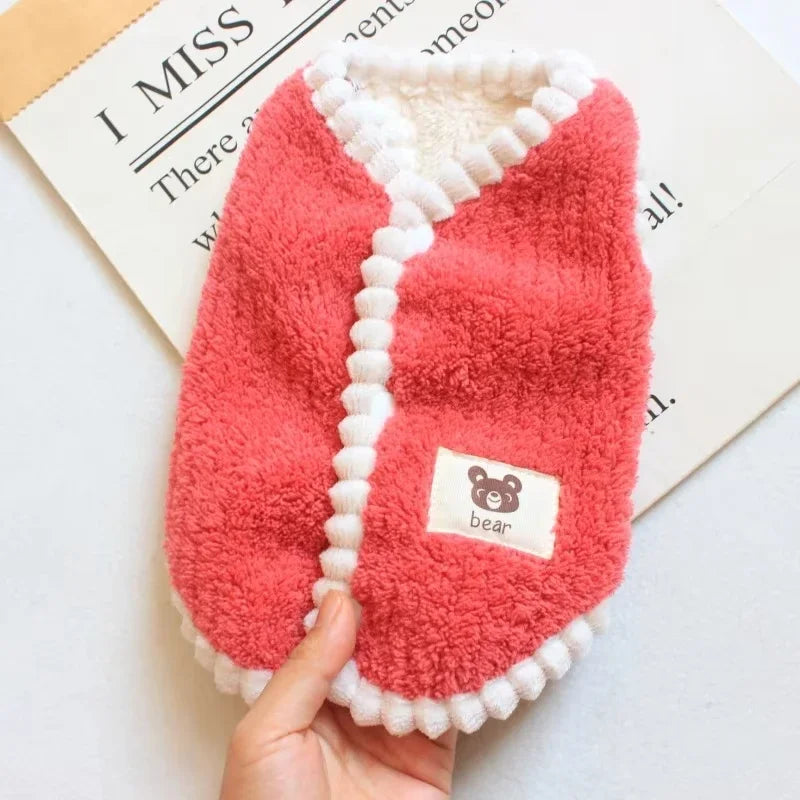 Dog Coat Fleece Warm Winter Coat For Dogs And Cats