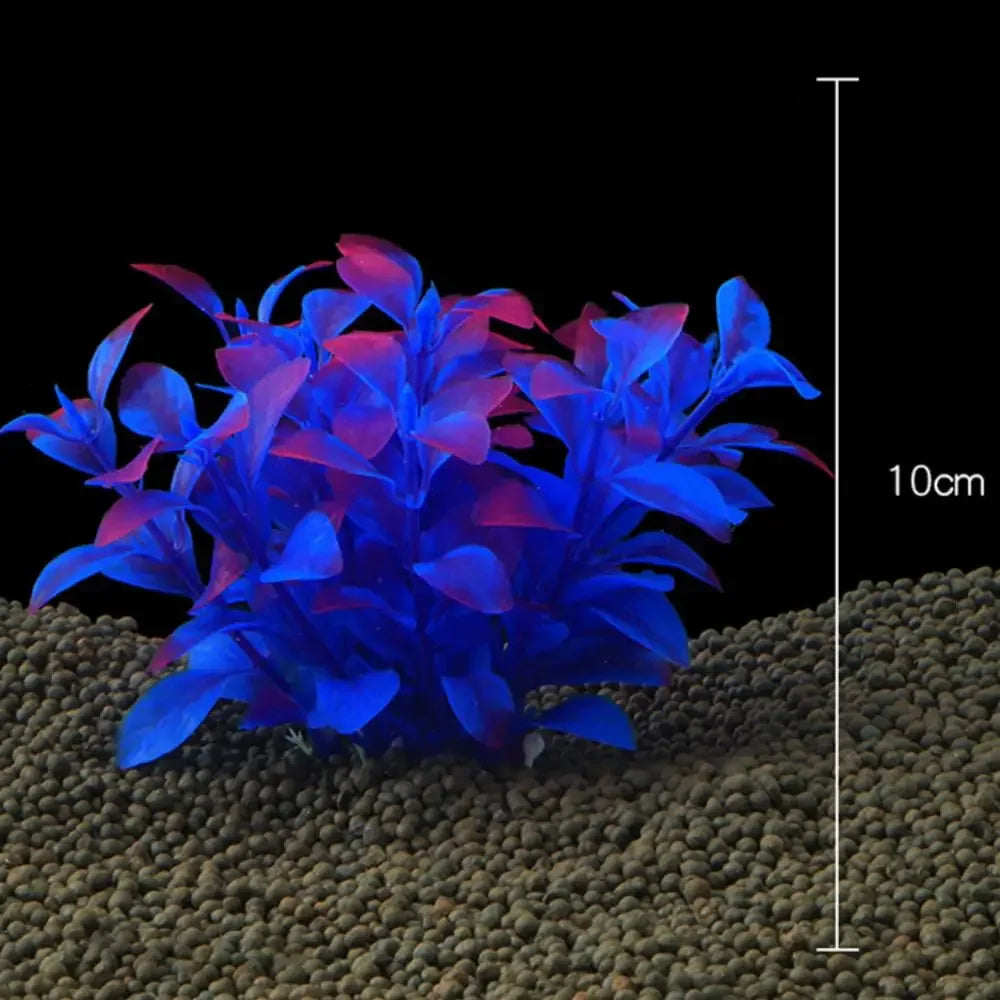 Artificial Aquarium Plants Plastic For Freshwater Fish Tank