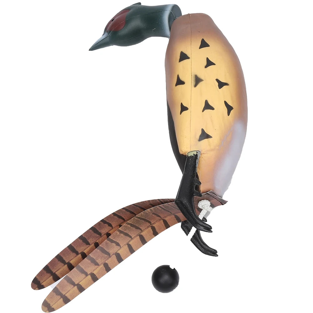 HiMISSH Dog Toy Pheasant Leather Dummy for Retrieval Training
