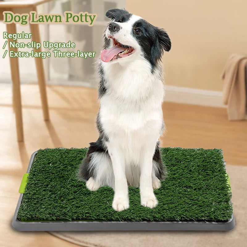 Booteely Pet Dog Toilet Artificial Grass Potty Washable