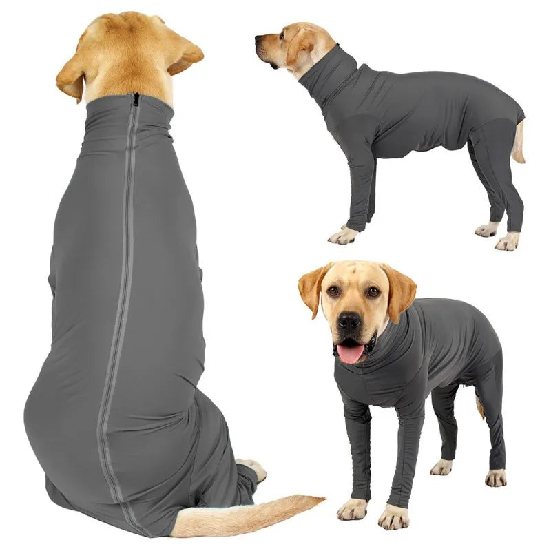 Dog Pajama Nylon Spandex Recovery Shirt For Four-Legged Pets