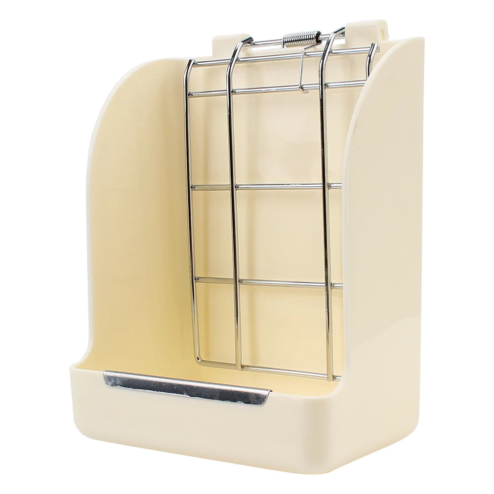 Rabbit Hay Feeder Plastic Mesh Frame Rack For Small Pets
