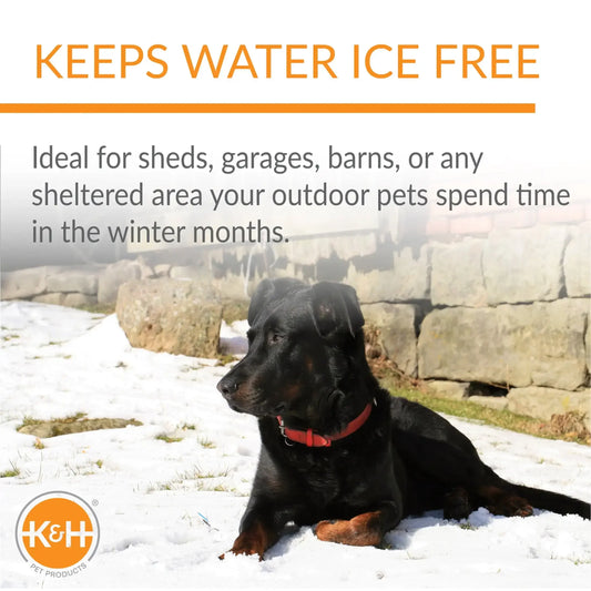 Water Bowl Outdoor Heated Pet Thermostatically Controlled