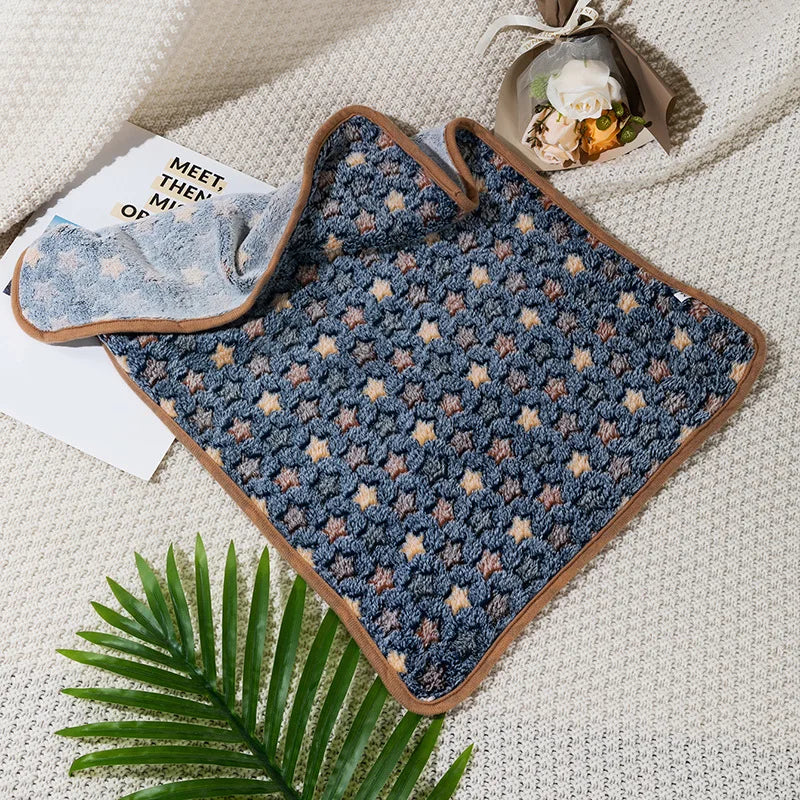 Pet Blanket Coral Fleece For Dogs And Cats Home Use