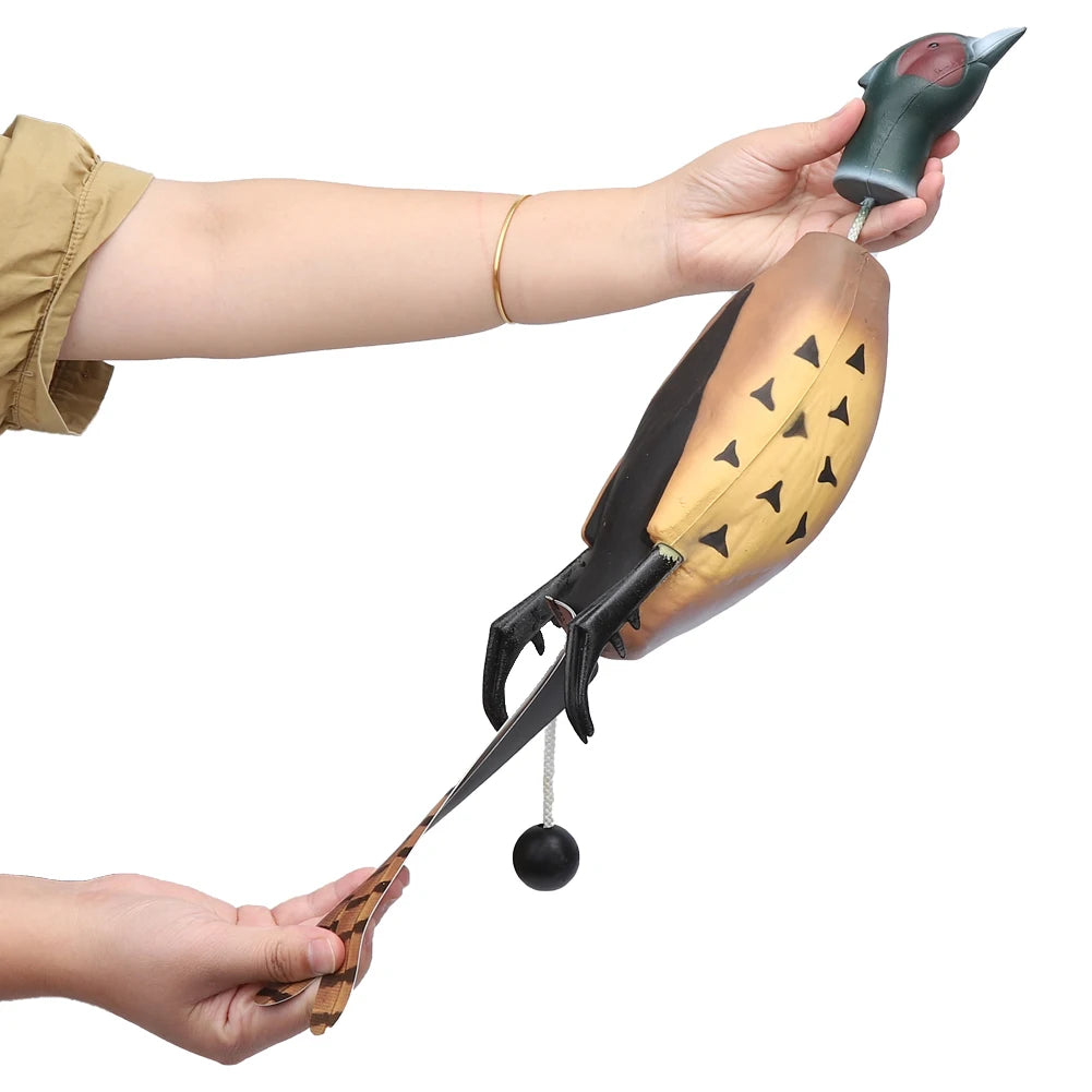 HiMISSH Dog Toy Pheasant Leather Dummy for Retrieval Training