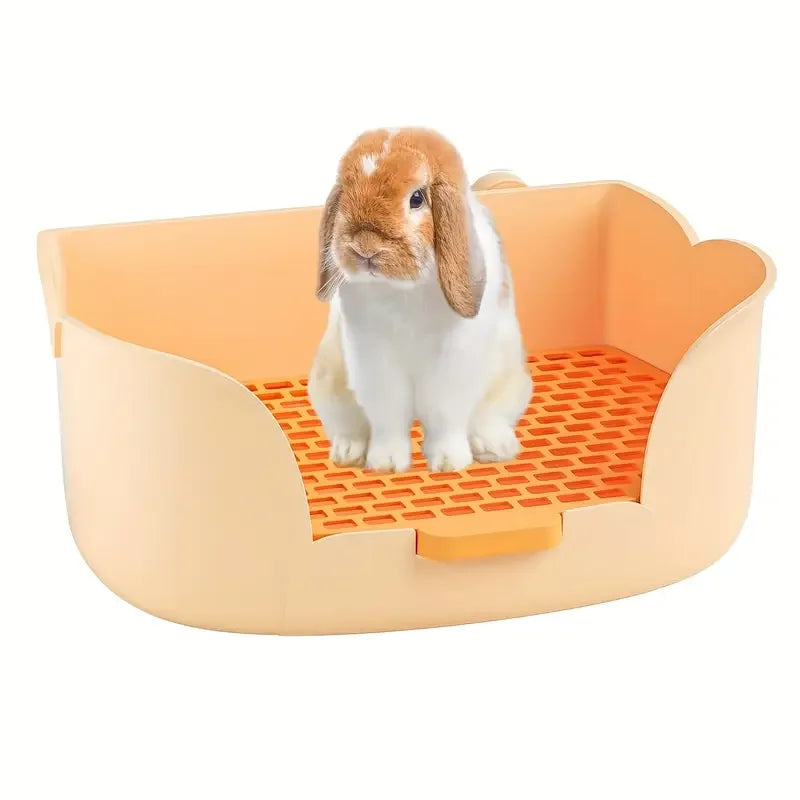 Rabbit Litter Box Corner Toilet Trainer For Small Animals