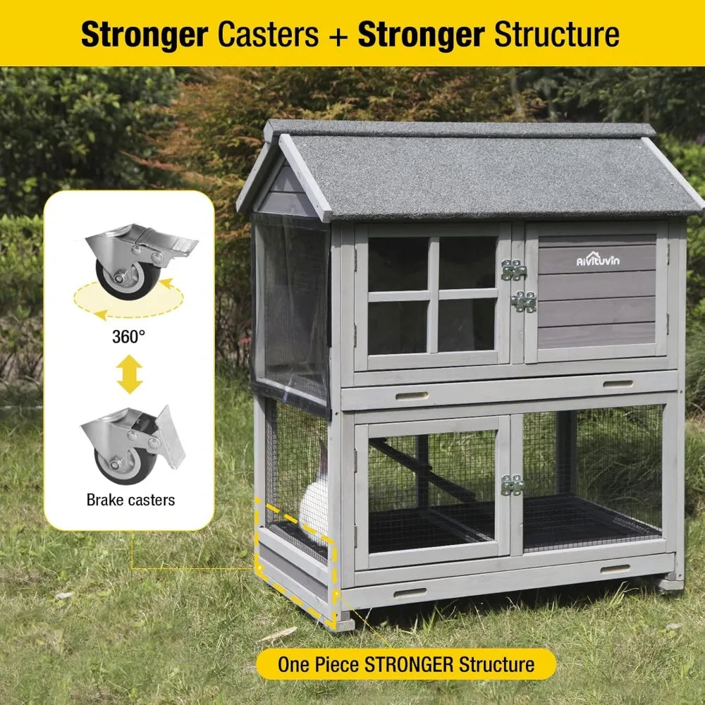 Rabbit Hutch Removable Wire Rack US Origin Edition
