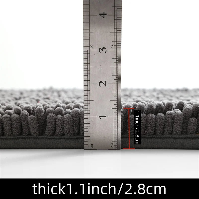Dog Door Mat Absorbent Microfiber Non-Slip Muddy Paw Cleaner