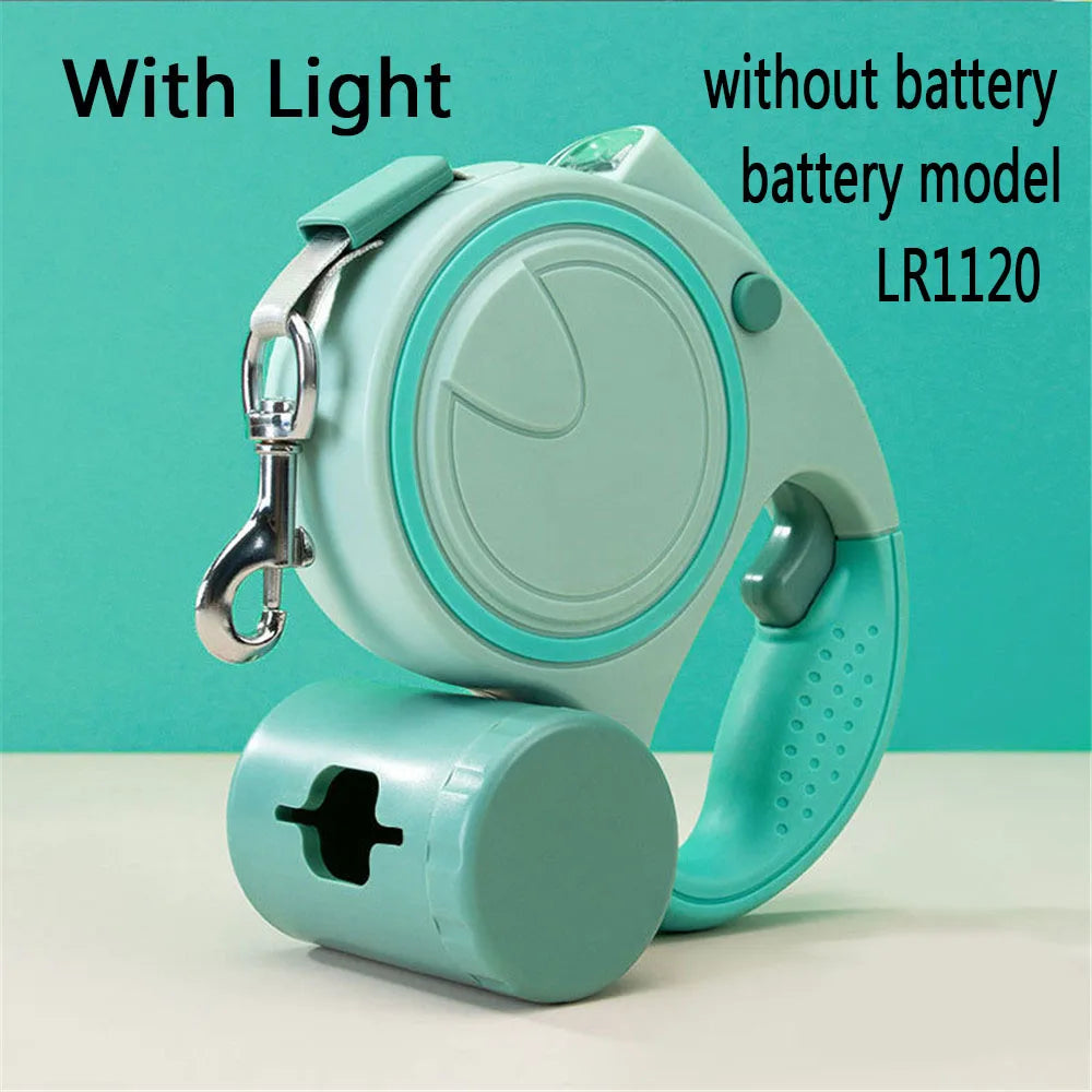 Dog Leash Retractable For Easy Walks And Training Sessions