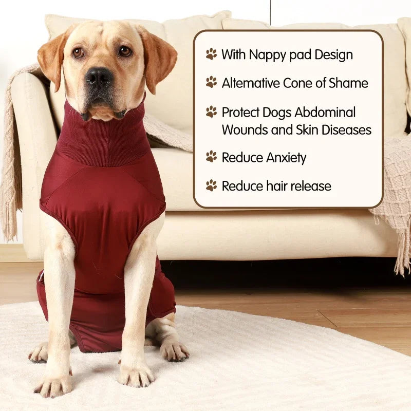 Pet Recovery Suit Nappy Pad Design