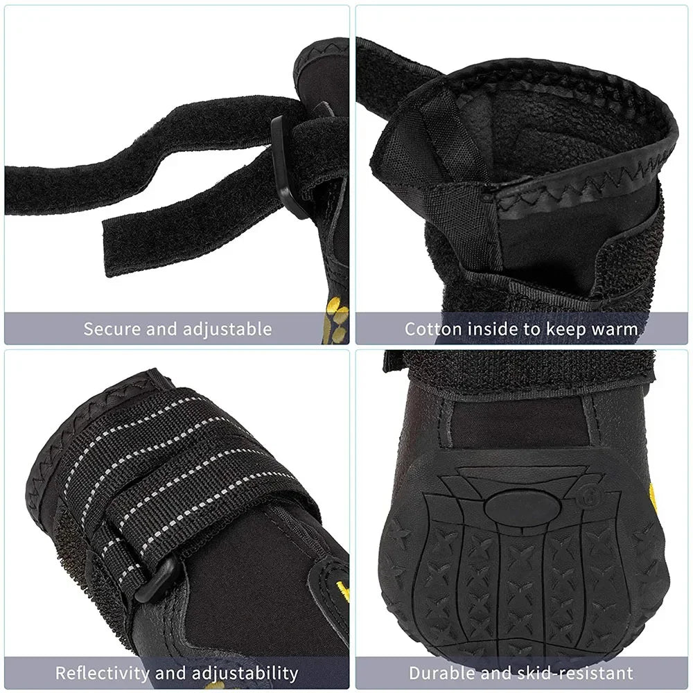Dog Shoes Waterproof Booties for Everyday Travel Gear