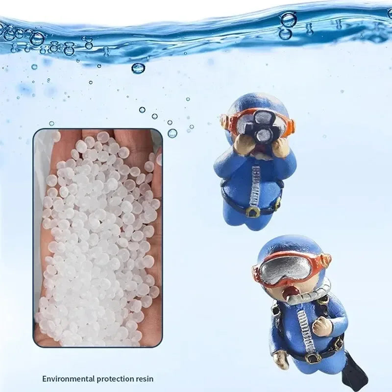 Fish Tank Diver Ornament PVC Floating Ball Decoration