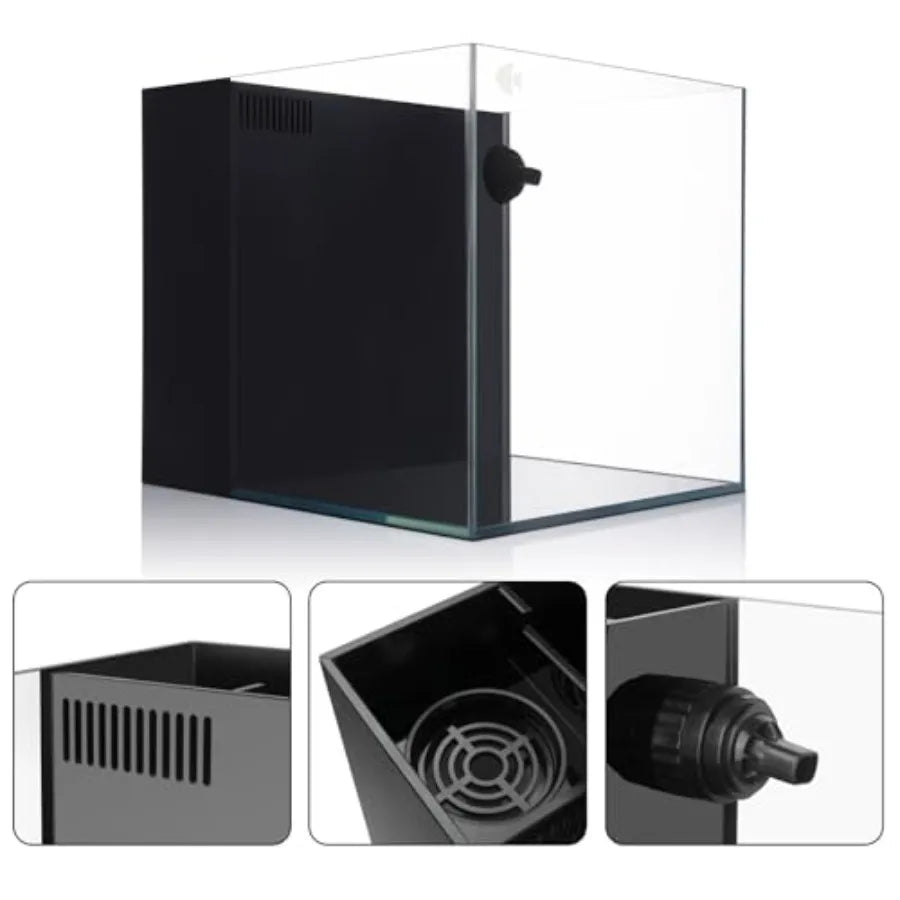 Saltwater Aquarium Ultra Clear Low Iron Glass With Angled Joint Design