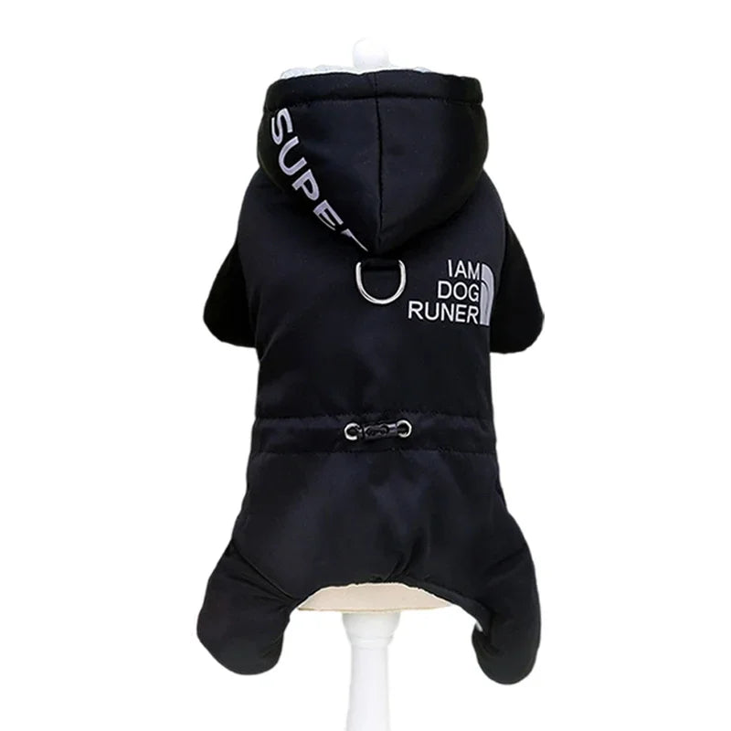 Dog Jumpsuit Hoodie Cozy All Season Petwear For Dogs
