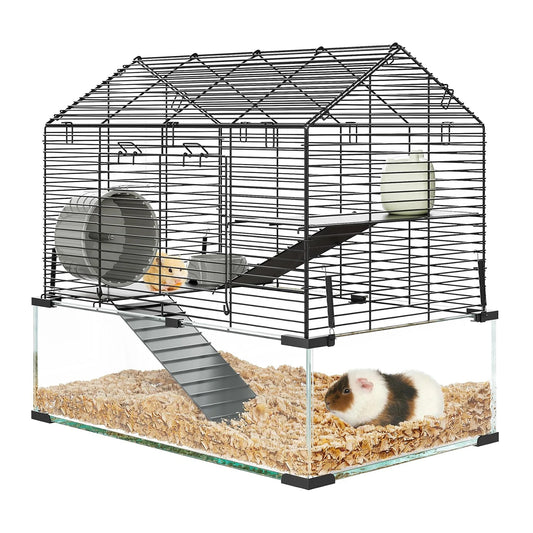 Twister Hamster Cage Metal With Water Bottle For Small Pets