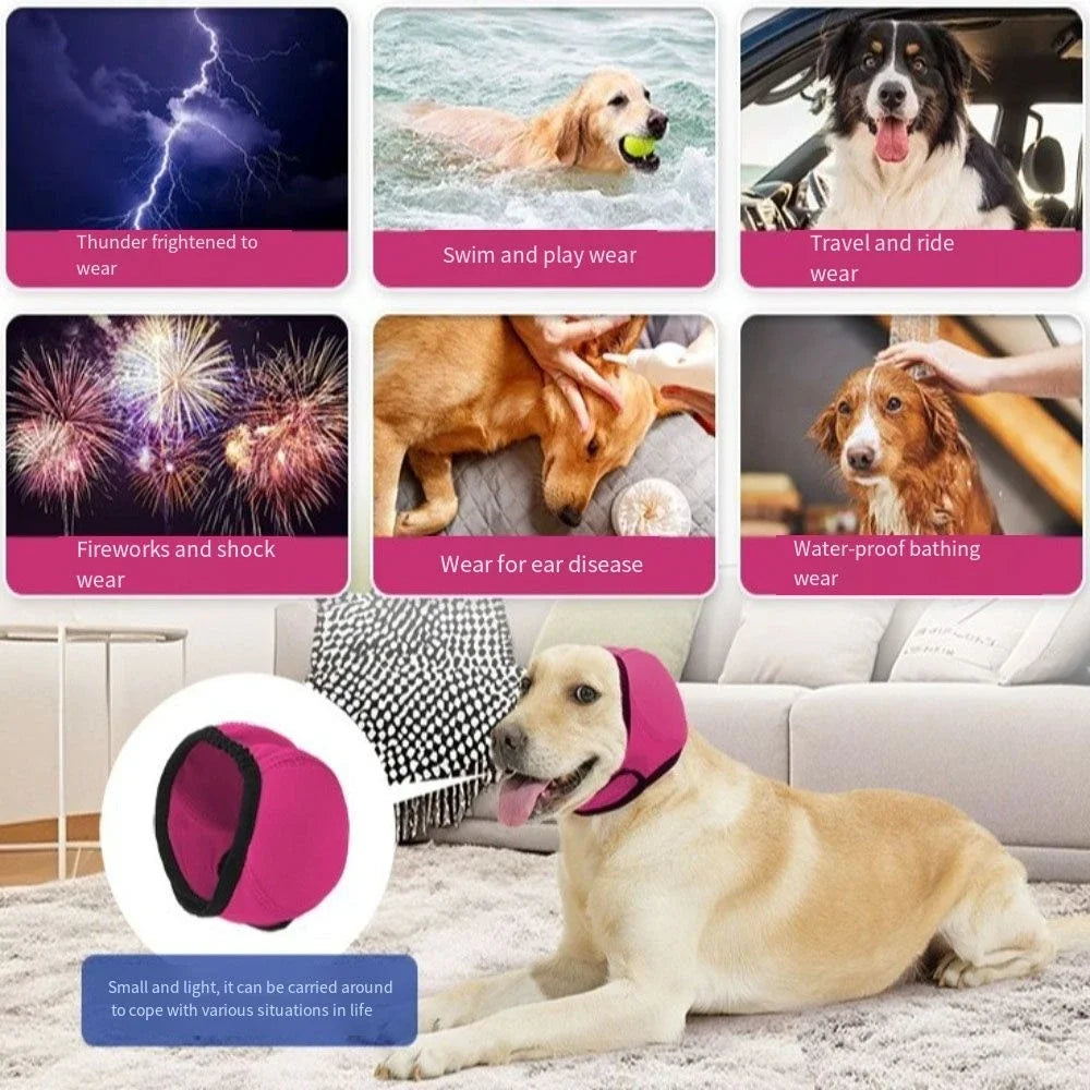Dog Ear Covers Noise Reduction Earmuffs For Pets Durable
