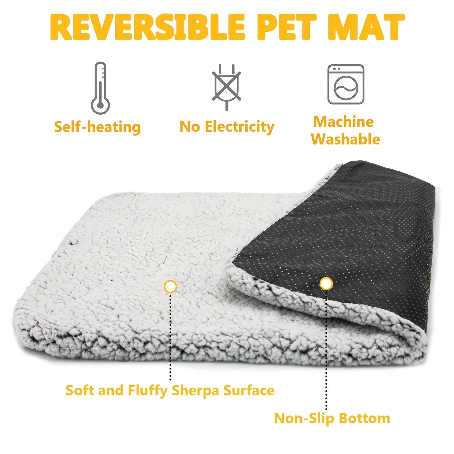 Pet Pad Blanket Self Heating For Dogs And Cats Premium