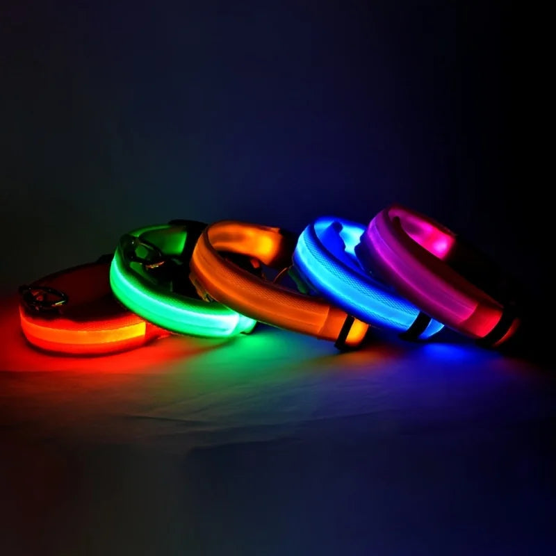 Dog Leash Reflective Night Safety For Everyday Night Walks