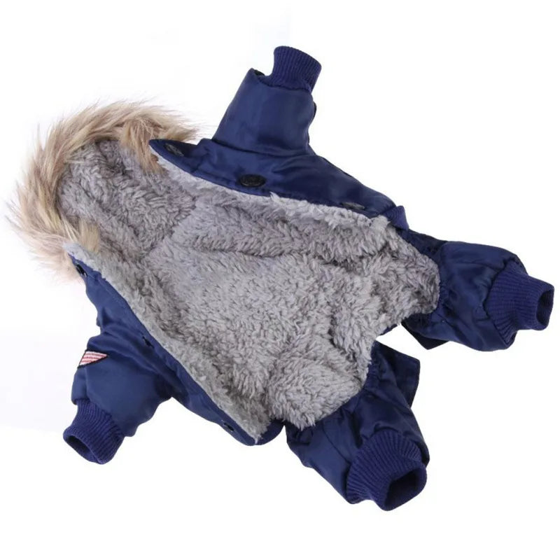 Dog Jacket Waterproof Winter Outerwear for Pets Outdoor Use