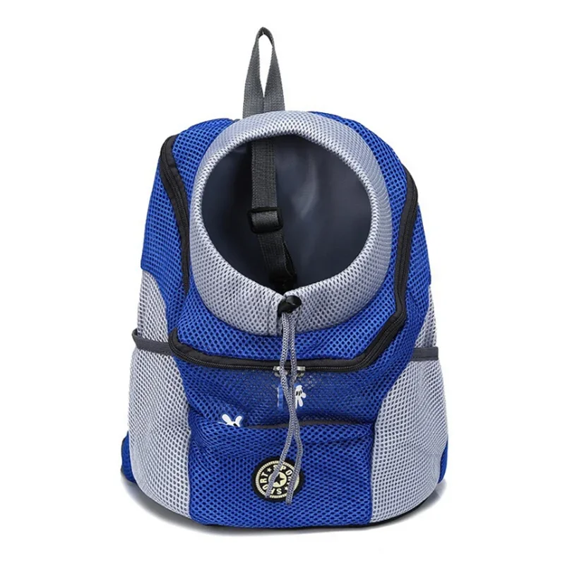 Backpack Dog Carrier Mesh Front Double Shoulder Design