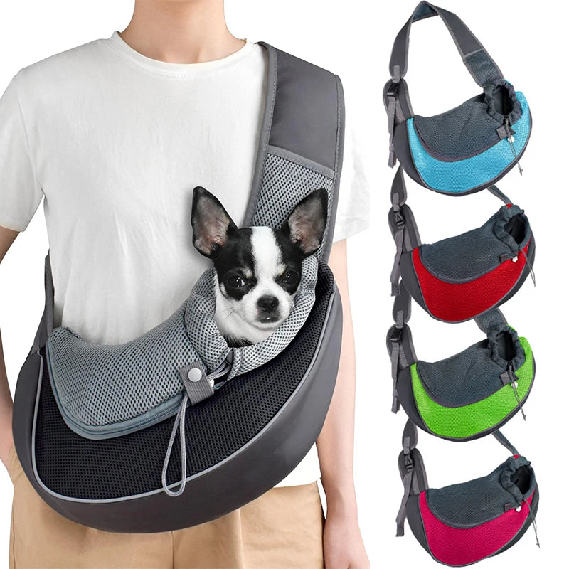 Pet Carrier Backpack Breathable Oxford Mesh Carrier