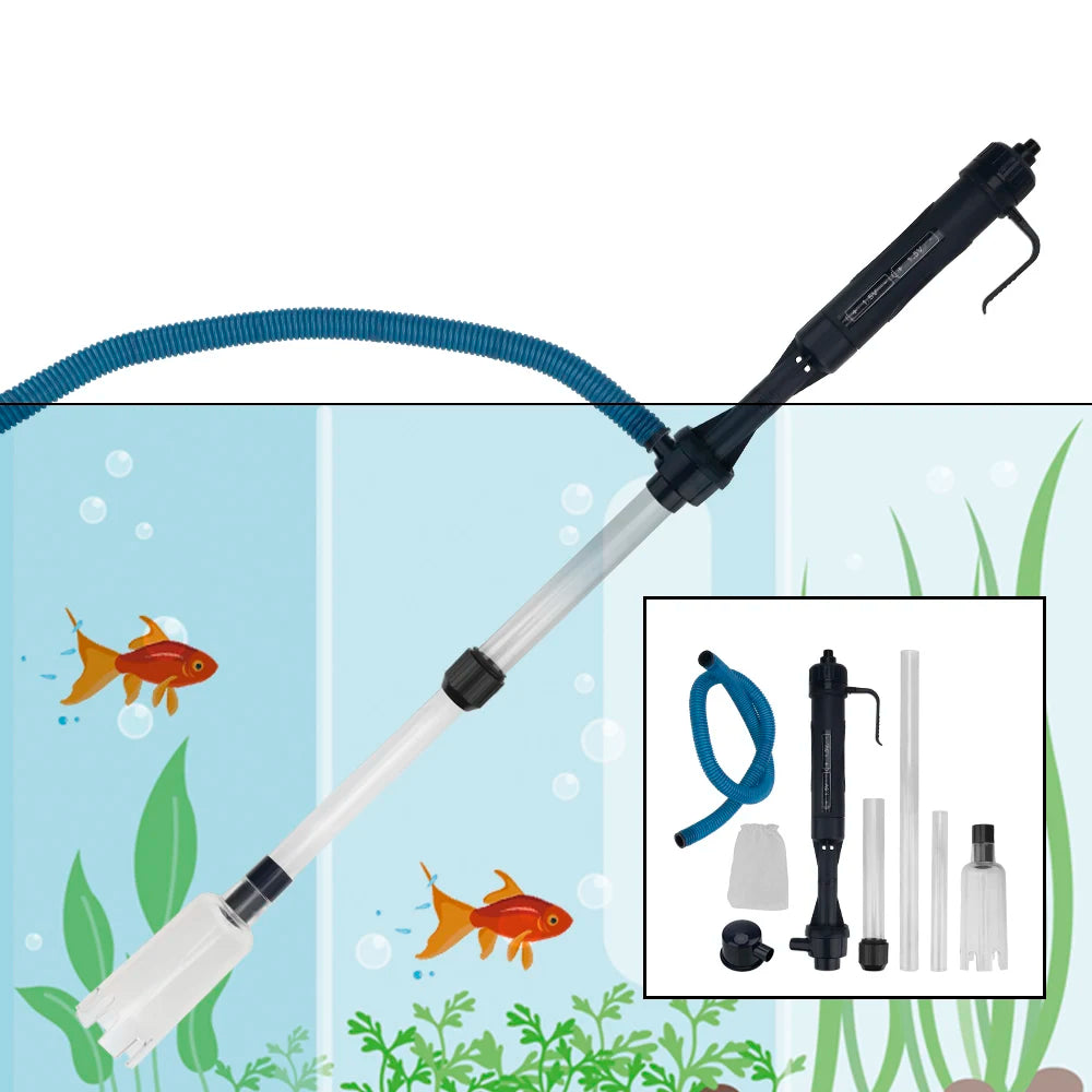 Gravel Cleaner Electric Adjustable for Aquarium Fish Tanks