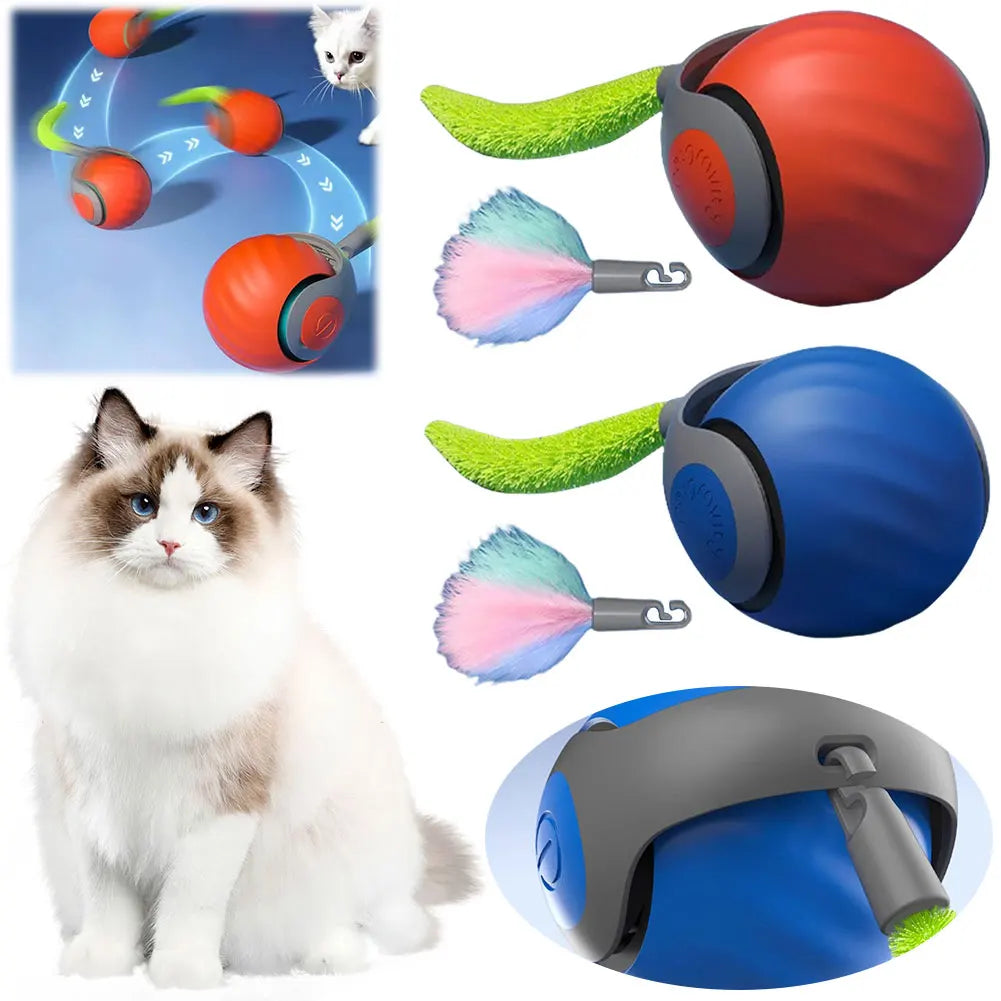 Dog Toy Ball Automatic Moving For Puppies Pets Cat Gift