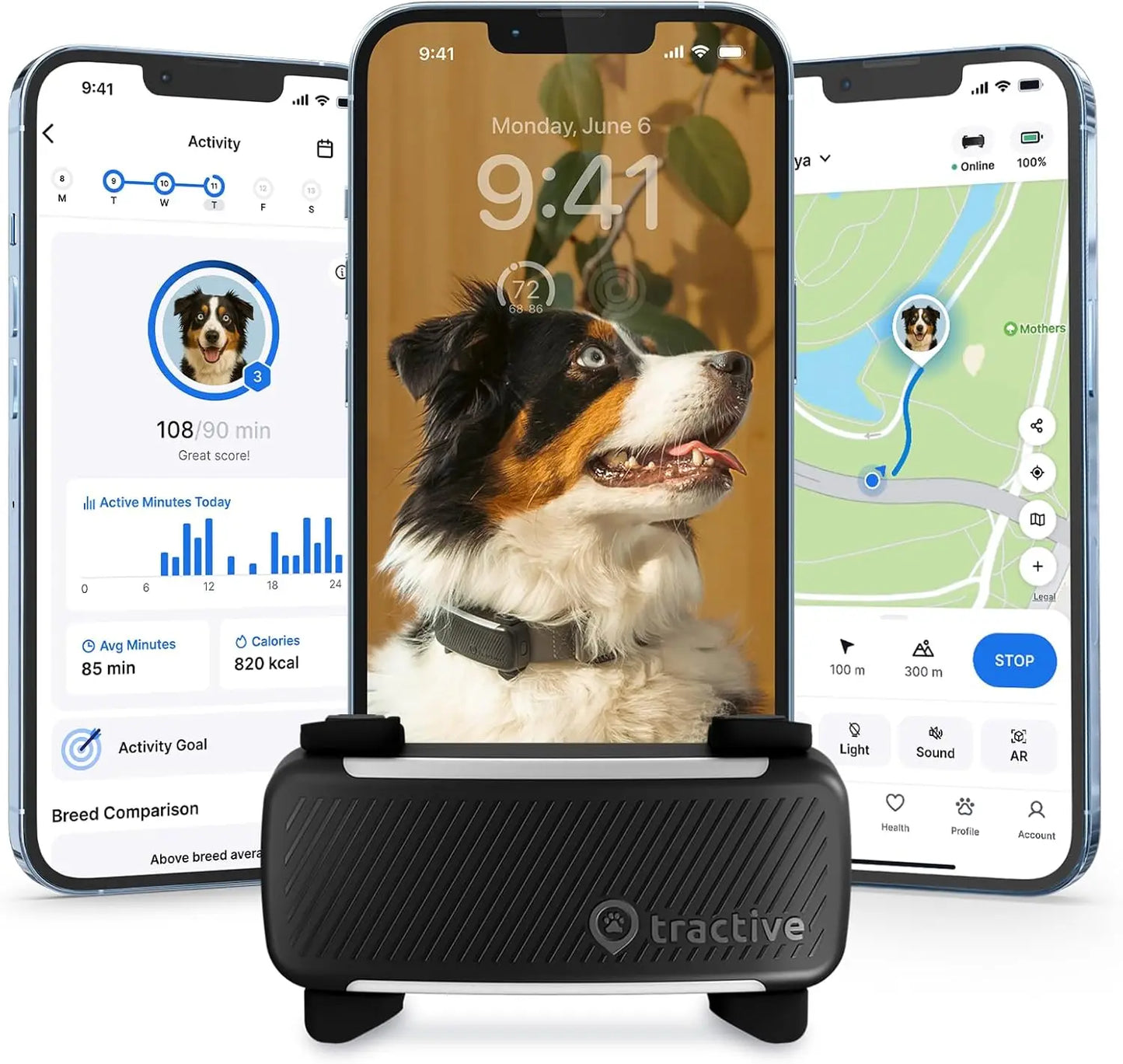 GPS Dog Tracker With Live Tracking For Pet Safety Enhanced