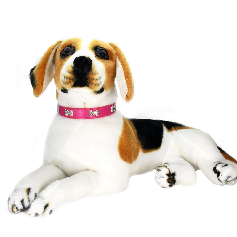 Leather Dog Collar Breakaway Durable Accessory For Pets