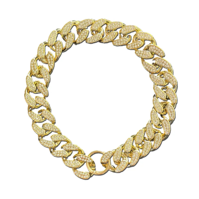 Dog Collar Diamond Inlay