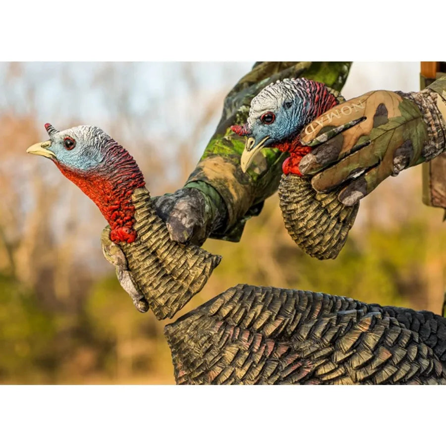Turkey Decoy Jake HDR Realistic Quarter Strut with Removable Heads